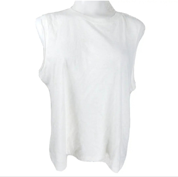Madewell Hangout Muscle Tank Raw Edge - Picture 1 of 3